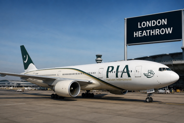 Pakistan International Airlines Launches Direct London Heathrow Flights From Islamabad and Lahore