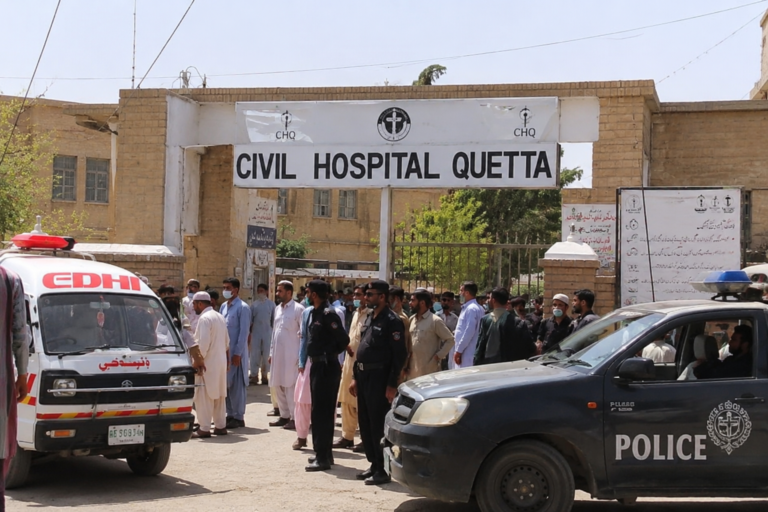 Acid Attack on Female Doctor at Quetta Hospital Sparks Outrage Across Pakistan