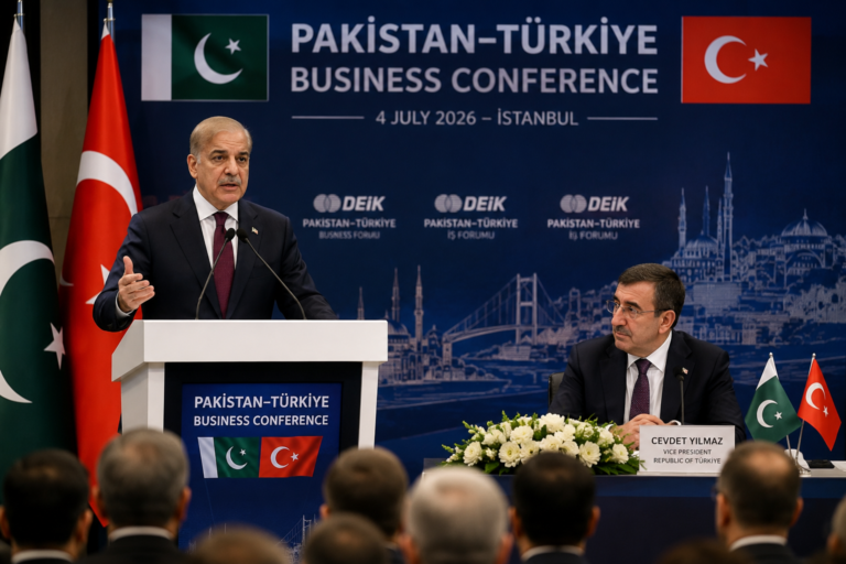 Shehbaz Sharif Offers 1,000 Acres in Karachi to Turkish Investors, Says “Red Carpet Awaits You”